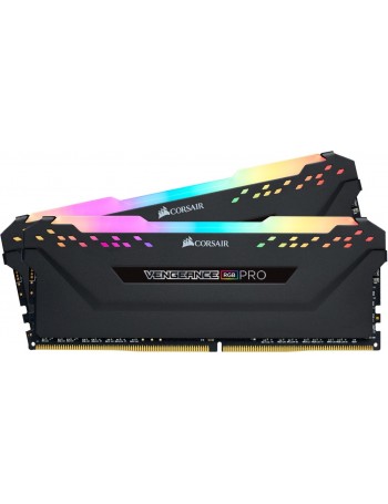 Corsair Vengeance CMW16GX4M2Z3200C16 módulo de memória 16 GB DDR4 3200 MHz