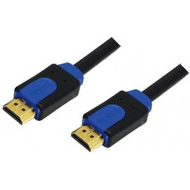 LogiLink CHB1115 cabo HDMI 15 m HDMI Type A (Standard) Preto, Azul