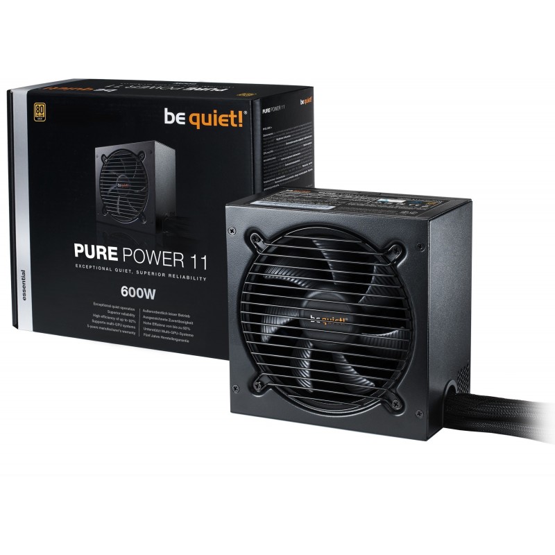 Блок питания be quiet pure power 11 600w обзор