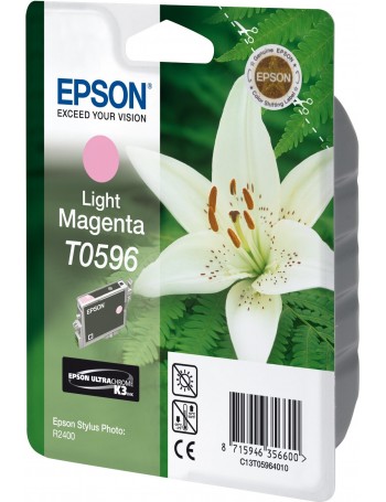 Epson Lily Tinteiro Magenta Claro T0596 UltraChrome K3