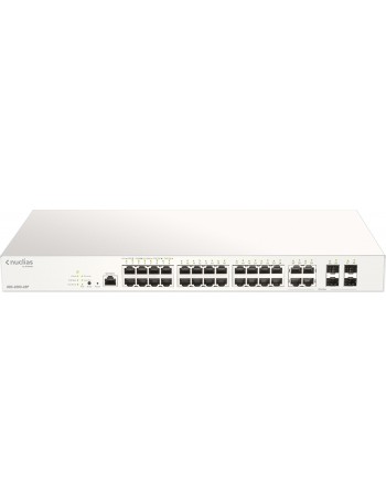 D-Link DBS-2000-28P switch de rede Cinzento Apoio Power over Ethernet (PoE)