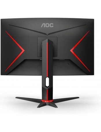 AOC C27G2ZU BK monitor de ecrã 68,6 cm (27") 1920 x 1080 pixels Full HD LED Preto, Vermelho