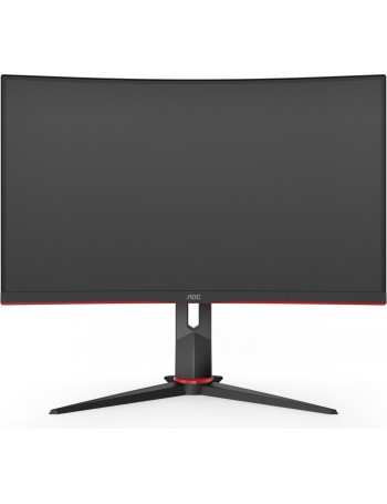 AOC C27G2ZU BK monitor de ecrã 68,6 cm (27") 1920 x 1080 pixels Full HD LED Preto, Vermelho