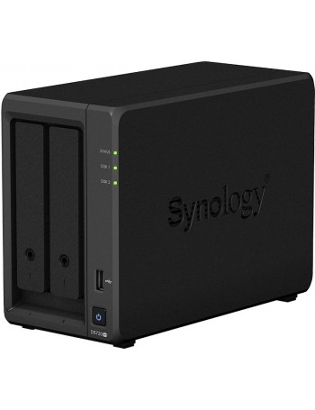 Synology DiskStation DS720+ servidor NAS e de armazenamento J4125 Ethernet LAN PC Preto