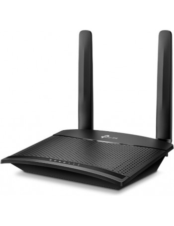 TP-LINK TL-MR100 router sem fios Single-band (2,4 GHz) Fast Ethernet 3G 4G Preto