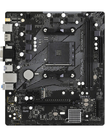 Asrock A520M-HVS AMD A520 Socket AM4 micro ATX