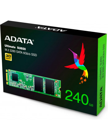 ADATA Ultimate SU650 M.2 240 GB Serial ATA III 3D TLC