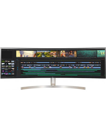 LG 49WL95C-WE LED display 124,5 cm (49") 5120 x 1440 pixels UltraWide Quad HD Preto, Branco