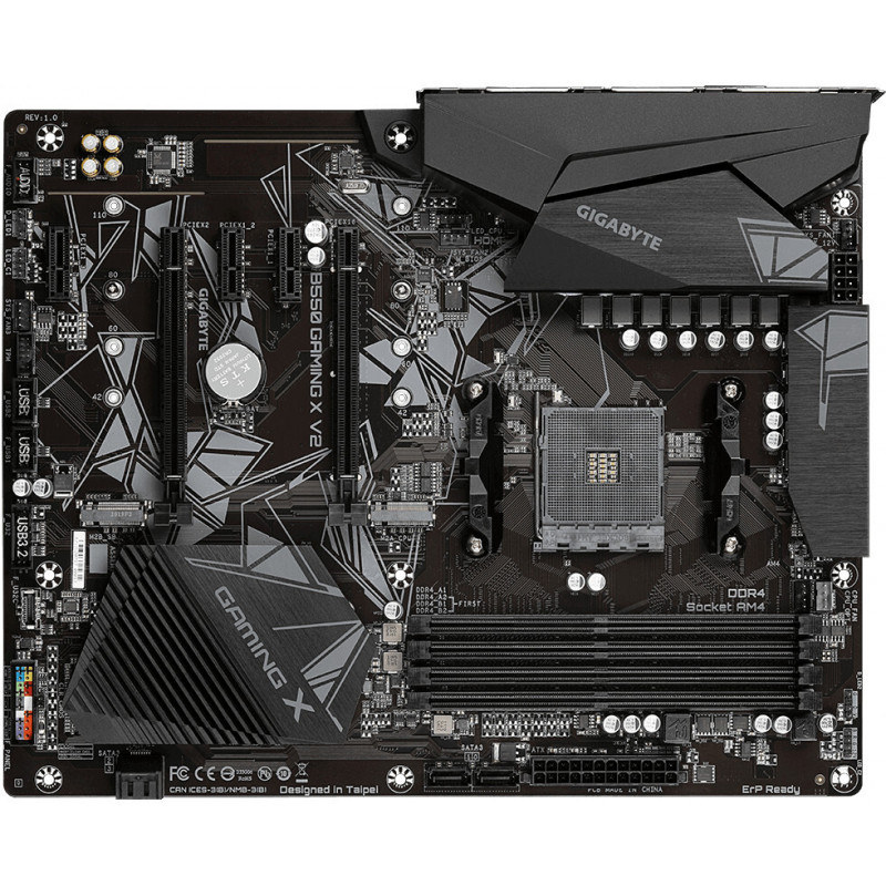 Gigabyte B550 Gaming X V2 (AMD Ryzen 5000/B550/ATX/M.2/HDMI/DVI