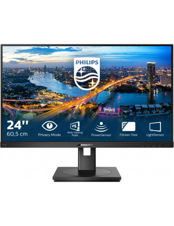 Philips B Line 242B1V 00 LED display 60,5 cm (23.8") 1920 x 1080 pixels Full HD Preto