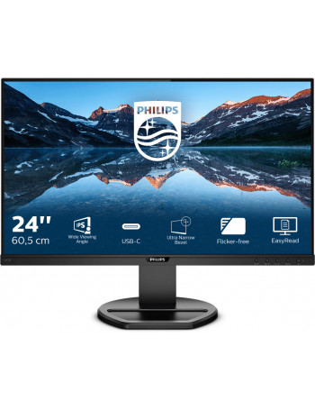 Philips B Line 243B9 00 monitor de ecrã 60,5 cm (23.8") 1920 x 1080 pixels Full HD LED Preto