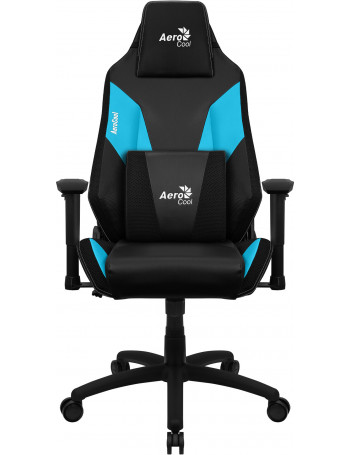 Aerocool Admiral Cadeira de jogos universal Assento acolchoado Preto, Azul