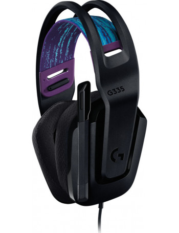 Logitech G G335 Auscultadores Com fios Fita de cabeça Jogos Preto