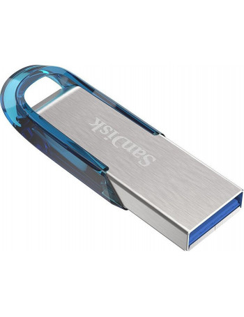 SanDisk Ultra Flair unidade de memória USB 32 GB USB Type-A 3.2 Gen 1 (3.1 Gen 1) Azul, Prateado