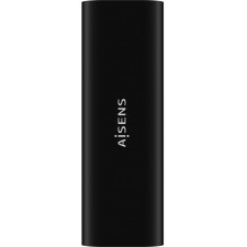 AISENS ASM2-014B Caixa para Discos Rígidos Compartimento SSD Preto M.2