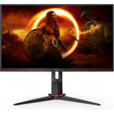 AOC 27G2SPU BK monitor de ecrã 68,6 cm (27") 1920 x 1080 pixels Full HD Preto, Vermelho