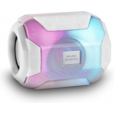 Mars Gaming MSBAXW coluna portátil Coluna portátil estéreo Branco 10 W