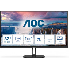 AOC V5 Q32V5CE 80 cm (31.5") 2560 x 1440 pixels Quad HD LED Preto