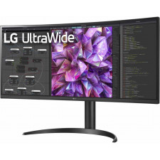 LG 34WQ75C-B monitor de ecrã 86,4 cm (34") 3440 x 1440 pixels Quad HD LCD Preto