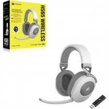 Corsair HS65 WIRELESS Auscultadores Sem fios Intra-auditivo Jogos Bluetooth Branco