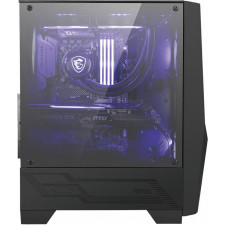 MSI MAG Forge 100M Midi Tower Preto, Transparente