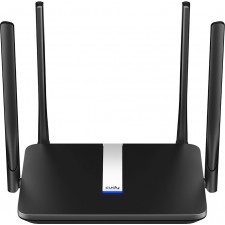 Cudy LT500 router sem fios Fast Ethernet Dual-band (2,4 GHz   5 GHz) 4G Preto