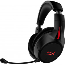 HyperX Cloud Flight - Auscultadores de gaming sem fios (Preto-Vermelho)