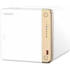 QNAP TS-462-2G servidor NAS e de armazenamento Tower Ethernet LAN Branco N4505