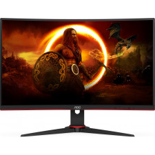 AOC G2 C27G2E BK monitor de ecrã 68,6 cm (27") 1920 x 1080 pixels Preto, Vermelho