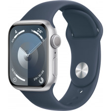 Apple Watch Series 9 41 mm Digital 352 x 430 pixels Ecrã táctil Prateado Wi-Fi GPS