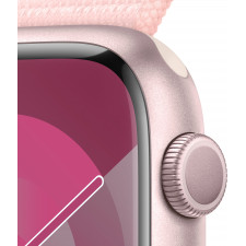 Apple Watch Series 9 45 mm Digital 396 x 484 pixels Ecrã táctil Rosa Wi-Fi GPS