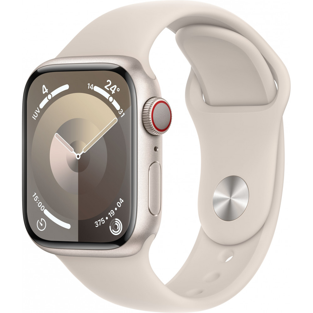 Apple Watch SE GPS 44mm Alumínio com Bracelete desportiva Luz das Estrelas