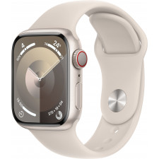 Apple Watch Series 9 41 mm Digital 352 x 430 pixels Ecrã táctil 4G Bege Wi-Fi GPS