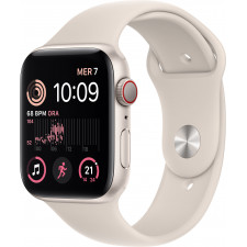 Apple Watch SE OLED 44 mm Digital 368 x 448 pixels Ecrã táctil 4G Bege Wi-Fi GPS