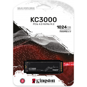 Kingston Technology KC3000 M.2 1,02 TB PCI Express 4.0 3D TLC NVMe