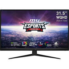 MSI G321Q monitor de ecrã 80 cm (31.5") 2560 x 1440 pixels Wide Quad HD Preto