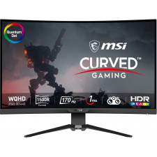 MSI MAG 325CQRF QD monitor de ecrã 80 cm (31.5") 2560 x 1440 pixels Wide Quad HD Preto