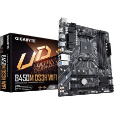 Gigabyte GA-B450M-DS3H-WIFI AMD B450 Socket AM4 micro ATX