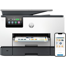 HP OfficeJet Pro Multifunções 9130b, Cor, Impressora para Pequenas e médias empresas, Impressão, cópia, digit., fax, Ligação