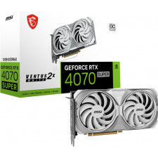 MSI GeForce RTX 4070 SUPER 12G VENTUS 2X WHITE OC NVIDIA 12 GB GDDR6X