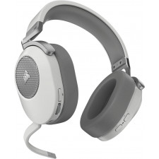 Corsair HS65 Auscultadores Sem fios Fita de cabeça Jogos Bluetooth Branco