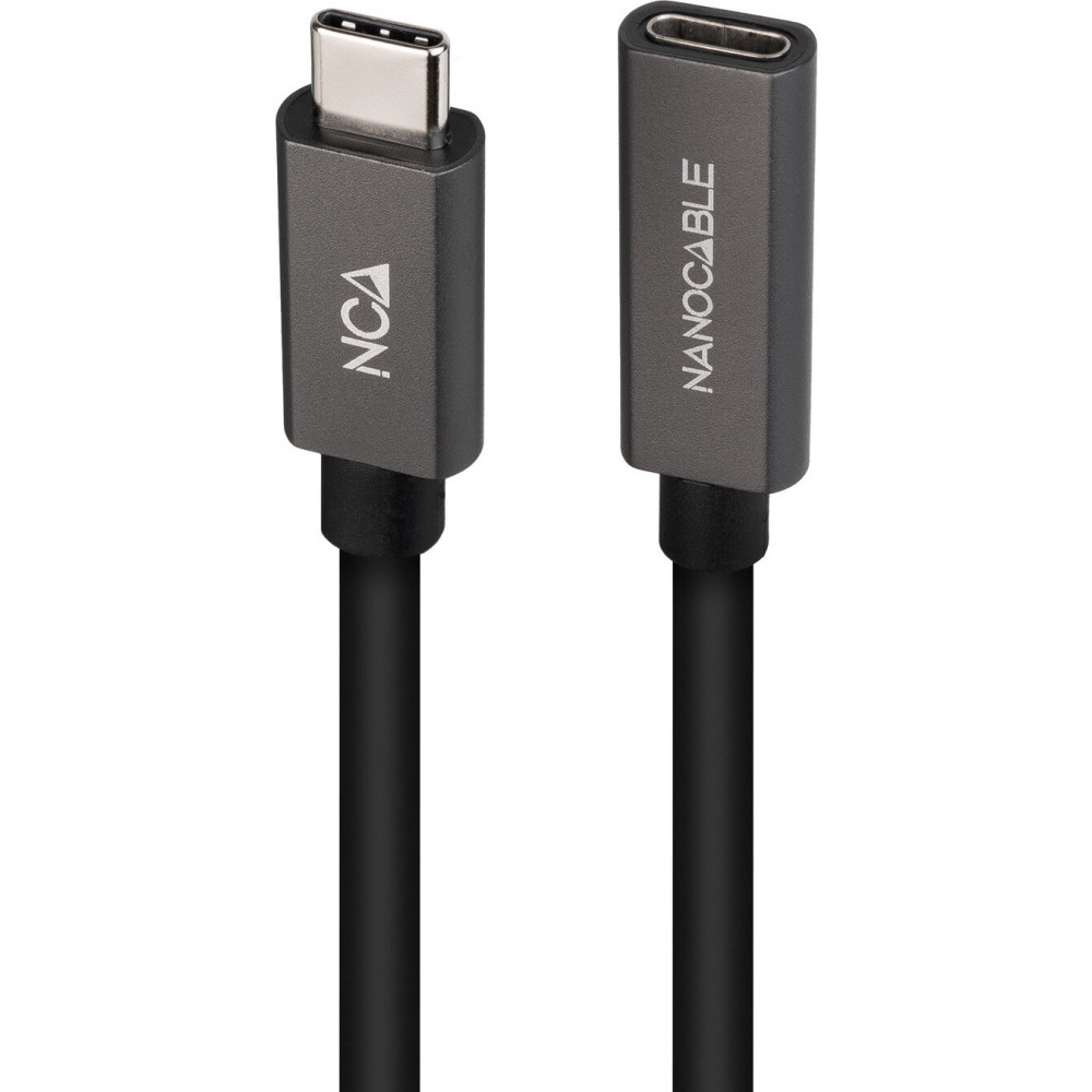 Nanocable Cable USB 3.2 Gen2x2 20Gbps 5A/100W 4K/60Hz USB-C/M-USB