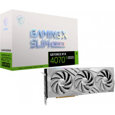 MSI GeForce RTX 4070 Ti SUPER 16G GAMING X SLIM WHITE NVIDIA 16 GB GDDR6X