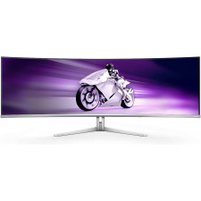 Philips 49M2C8900 00 monitor de ecrã 124,2 cm (48.9") 5120 x 1440 pixels Branco