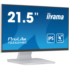 iiyama ProLite monitor de ecrã 54,6 cm (21.5") 1920 x 1080 pixels Full HD LCD Ecrã táctil Mesa Branco