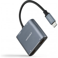 Nanocable 10.16.4305 adaptador gráfico USB Cinzento