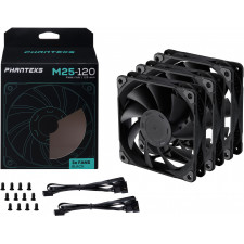 Phanteks M25 Caixa de computador Ventoinha 12 cm Preto