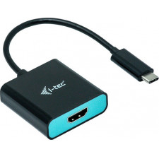 i-tec C31HDMI60HZP adaptador de cabo de vídeo 0,15 m USB Type-C HDMI Preto, Turquesa