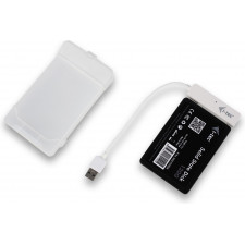 i-tec MYSAFEU314 Caixa para Discos Rígidos Compartimento HDD SSD Branco 2.5"