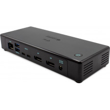 i-tec TB3CDUALDPDOCKPD base & duplicador de portas Com fios Thunderbolt 3 Preto